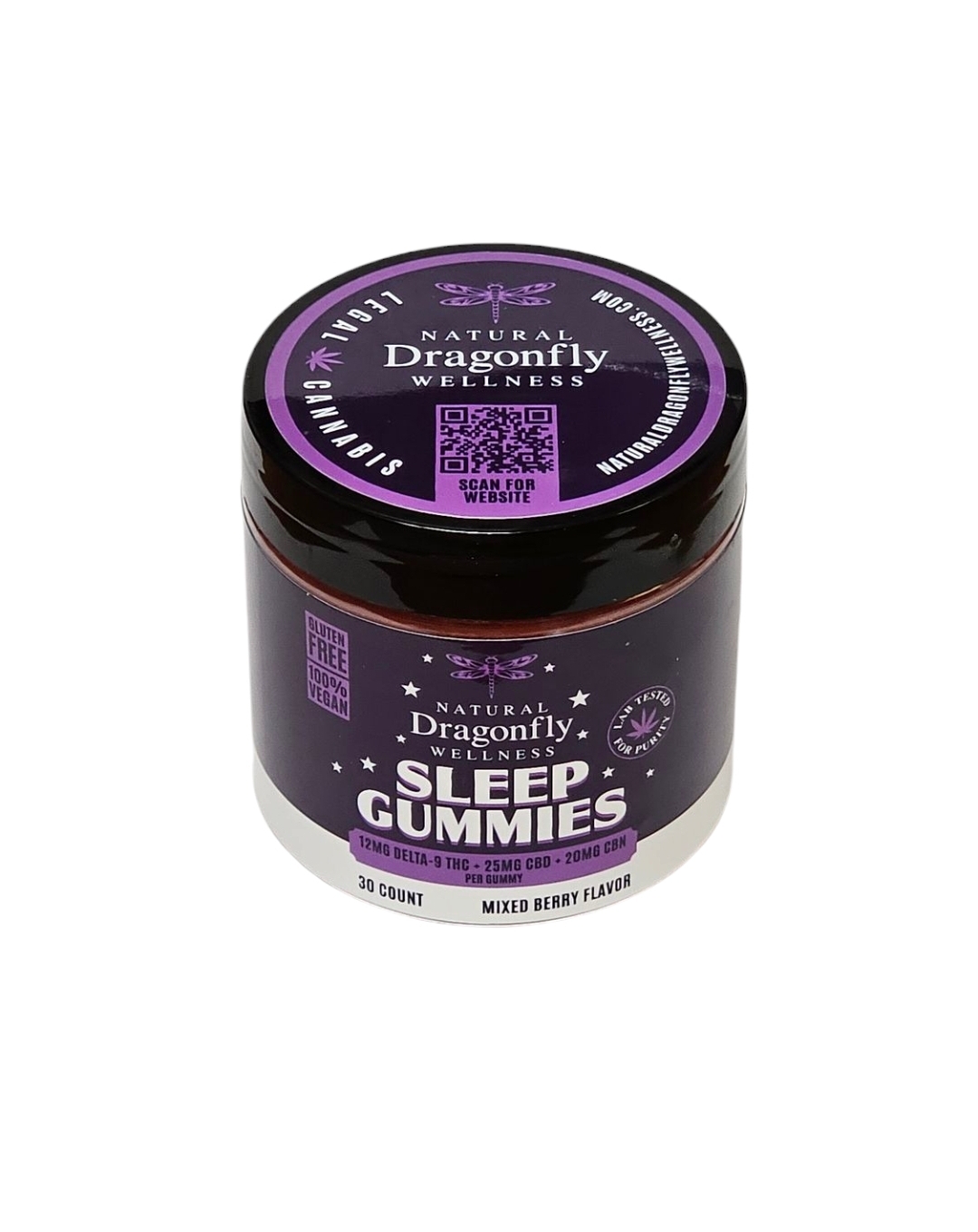 Sleep Gummies (10mg Delta-9 THC+ 25mg CBD + 20mg CBN)