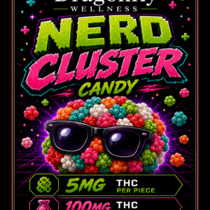 Nerd Clusters Delta-9 100mg (New Label, Same Candy)
