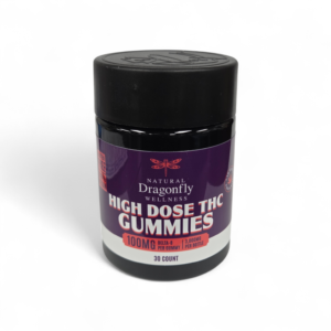 High Dose Delta-8 THC Gummies (100mg)