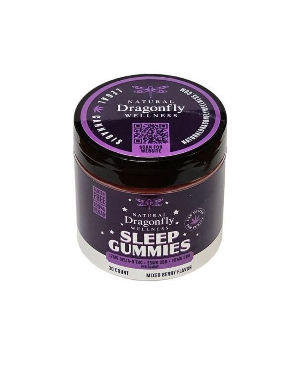 Sleep Gummies (10mg Delta-9 THC+ 25mg CBD + 20mg CBN)