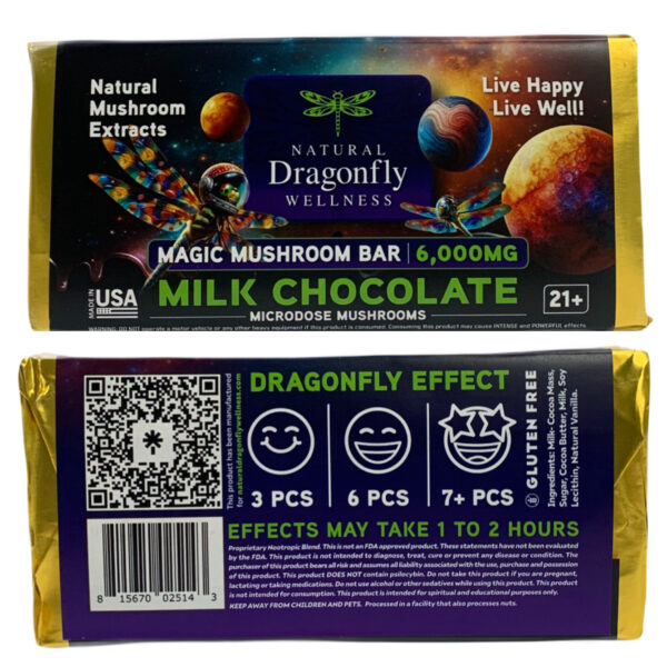 Mushroom Chocolate Bar - Image 2