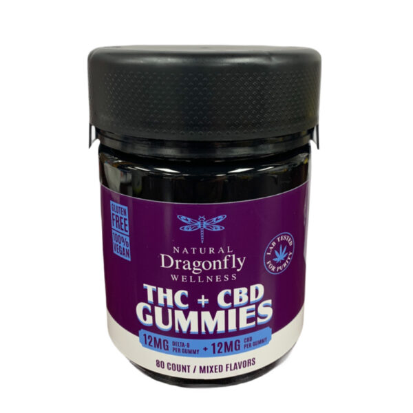 Delta-9 THC Gummies Bulk Jar - (80 Gummies)