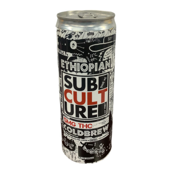 Subculture Black Coffee Cold Brew – 5mg THC