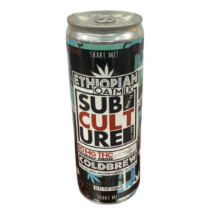 Subculture Cold Brew Coffee with Oat Milk – 10mg THC