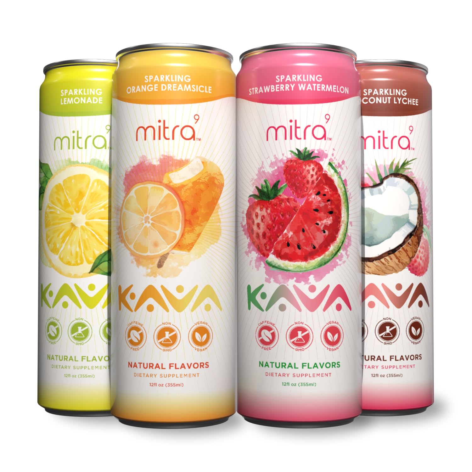Mitra-9 Kava Canned Beverage | Multiple Flavors